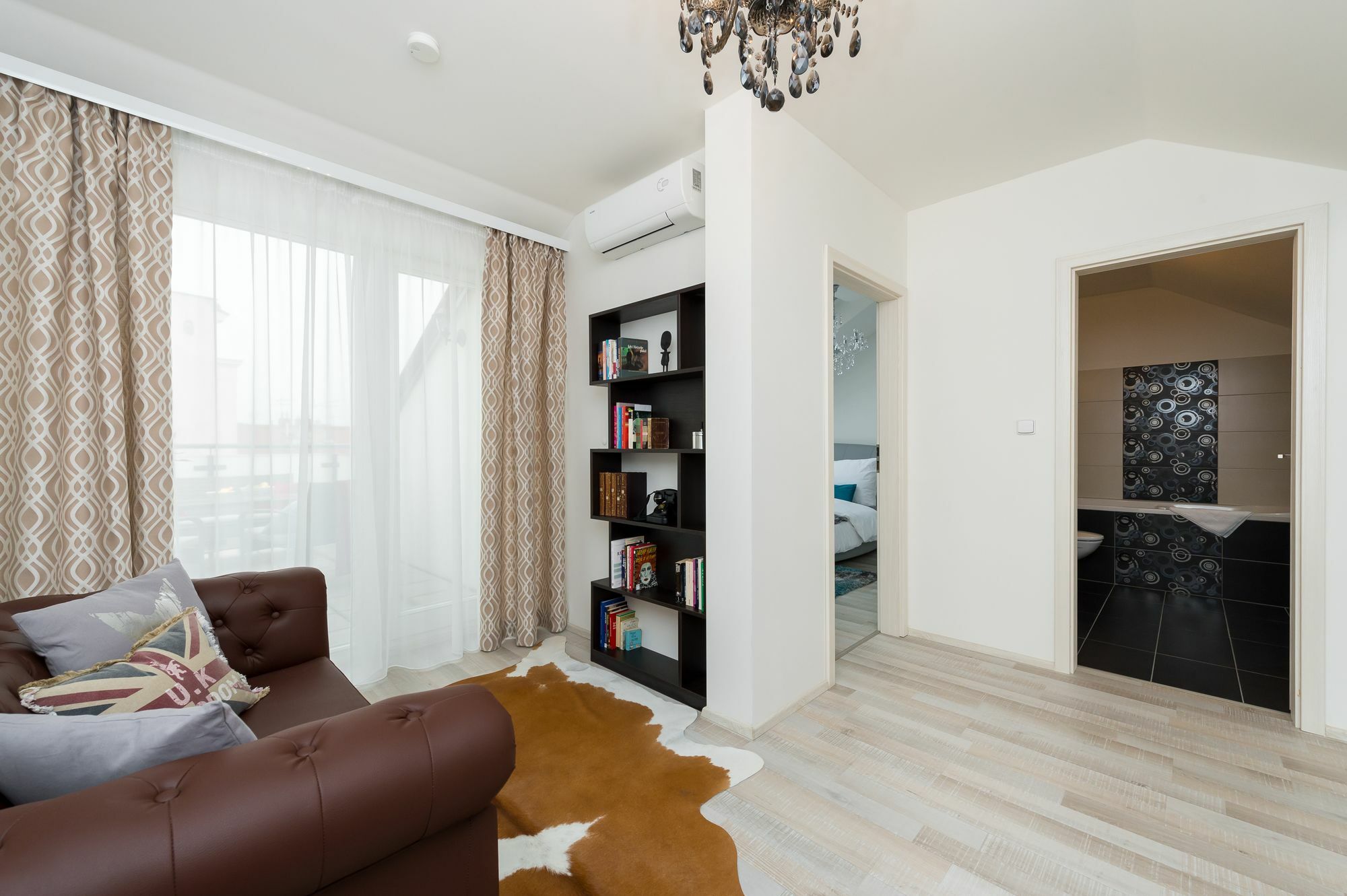 Apartment Sokolska Prag Exteriör bild